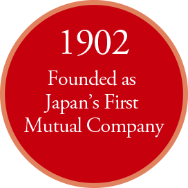 1902 Founded as Japan's First Mutual Company