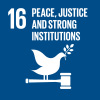 16. Peace, justice and strong institutions