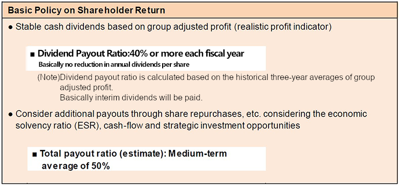 Basic Policy on Shareholder Return.